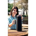 Ver imagem 4 de Garrafa Térmica Tramontina Exata em Plástico Preto com Ampola de Vidro 1,8 L