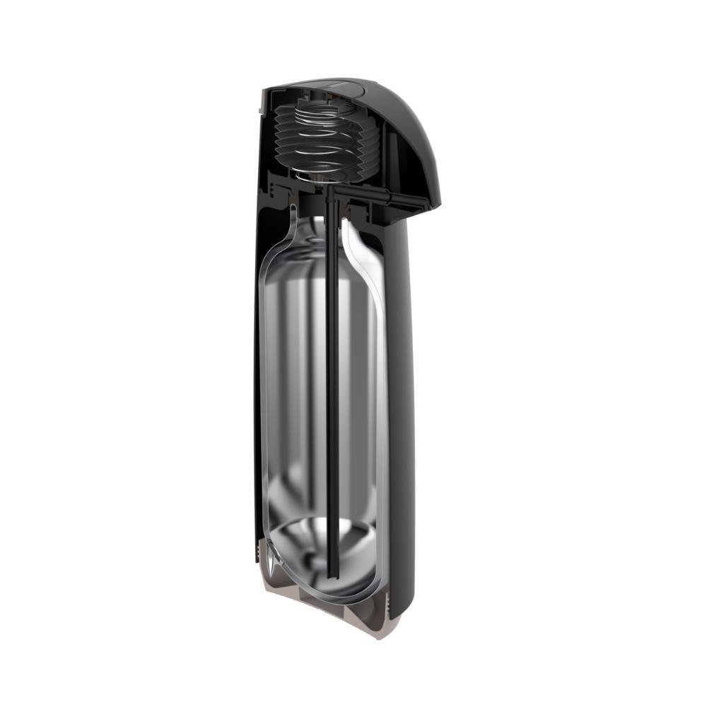 Garrafa Térmica Tramontina Exata em Plástico Preto com Ampola de Vidro 1,8 L - 10