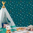 Ver imagem 1 de Papel de Parede Infantil - Planetas 5 Arte Destaque 2 Metros