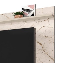 Painel Suspenso Lorenzo 1.8 Calacata/Off White - PR Móveis - 3