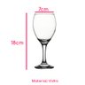 Conjunto 9 Taças de Vidro Eden 340ml Class Home - 6