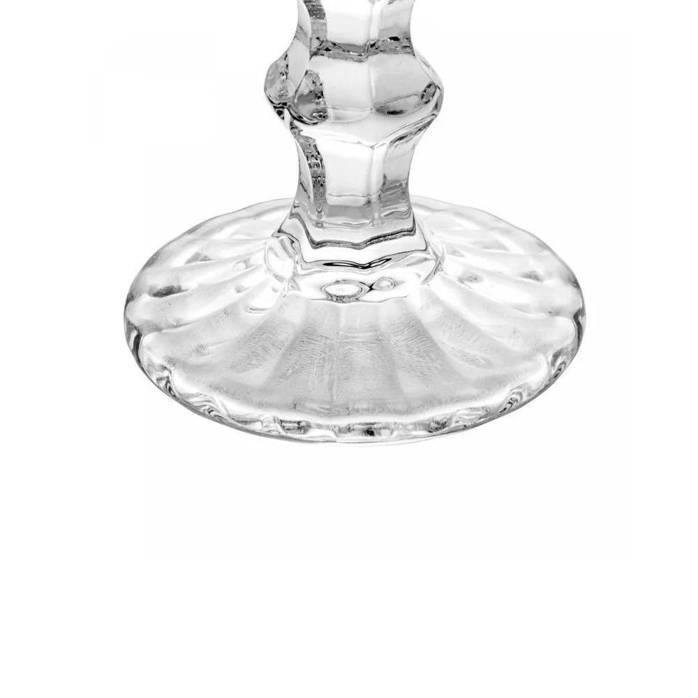 Jogo 2 Taça de Vidro Transparente com Borda Dourada Fio de Ouro Greek 345ml Wolff - 5