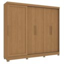 Ver imagem 4 de Guarda Roupa Casal 245cm 5 Portas 4 Gavetas com Pés Cb03n564 Kappesberg