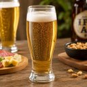 Ver imagem 5 de Jogo 3 Copo Tulipa Vidro 350ml Chopp Cerveja Kit Bebidas Transparente Yeet