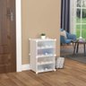Armario Modular Organizador Guarda Roupa Sapateira Brinquedos Multifuncional Desmontavel 4 Prateleir - 2