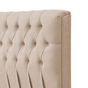 Ver imagem 5 de Cabeceira Cama King Estofada 1,93 - Inca Linho Cru