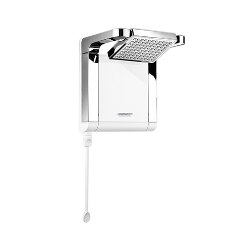 Ducha Acqua Star Branco com Cromado 220v 7800w Lorenzetti