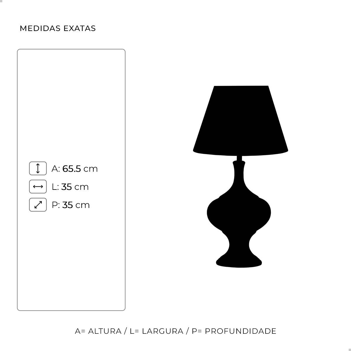 Abajur Grande para Sala de Cerâmica Medieval Verde Lúpulo com Cúpula de Tecido - 3