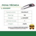 Ver imagem 6 de Estilete Japonês Nt Cutter L-500GRP
