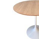 Ver imagem 2 de Mesa de Jantar Saarinen Redonda 80 Cm - Jade Cor Branco
