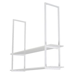 Nicho Branco Prateleira Suspensa Teto Sala Branca 60cm - 2