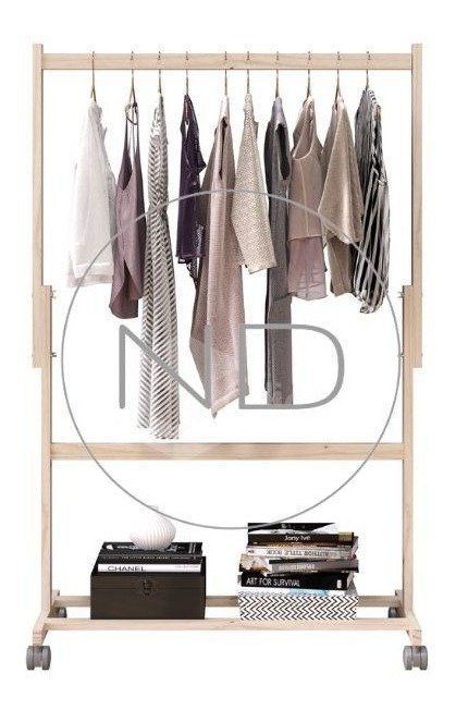 Conjunto Arara Mais Três Suporte Para Closet Compacta - 5