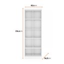 Ver imagem 3 de Guarda-Roupa Modulado Reflecta 2 Portas com LED e Prateleiras 100% MDF Cairo