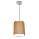 Ver imagem 1 de Lustre Luminária Pendente Vivare Free Lux Pe-4104cz Cúpula em Tecido 15x25cm