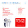 Filtro Desmineralizador Osmose Reversa 15 L/h 100gpd FDMA Filtros - 3