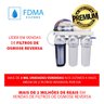 Filtro Desmineralizador Osmose Reversa 15 L/h 100gpd FDMA Filtros - 4