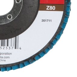 Flap Disco 115 Mm Grão Z80 Makita - 5