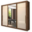 Ver imagem 6 de Guarda Roupa Casal 3 Portas Vitória com Espelho Panan Móveis