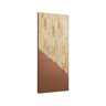 Porta de Madeira Maciça 210x90cm Lisa 00 Jb Portas - 2