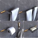 Ver imagem 1 de Kit Acessórios Para Banheiro Cromado Gold Empire 5 peças