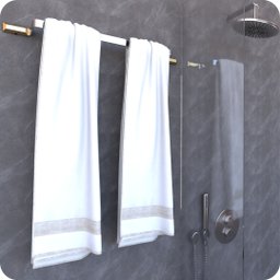Kit Acessórios Para Banheiro Cromado Gold Empire 5 peças - 4
