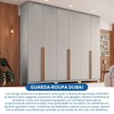 Ver mais imagens de Guarda-Roupa Vegas Corrediças Telescópicas Cinza/Soft