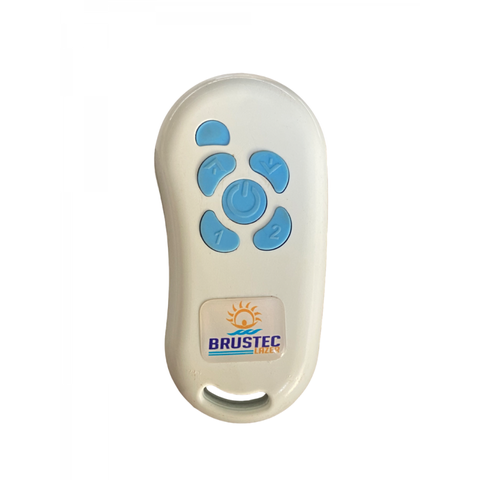 Controle Branco para Ativação e Troca de Função da Central Comando Led's Brustec