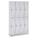 Ver imagem 2 de Armário de Aço 8 Portas Grandes Locker Academia:preto