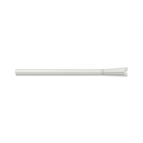 Kit 60m Linear Rodameio I40 Perfil de Poliestireno Branco Homestar