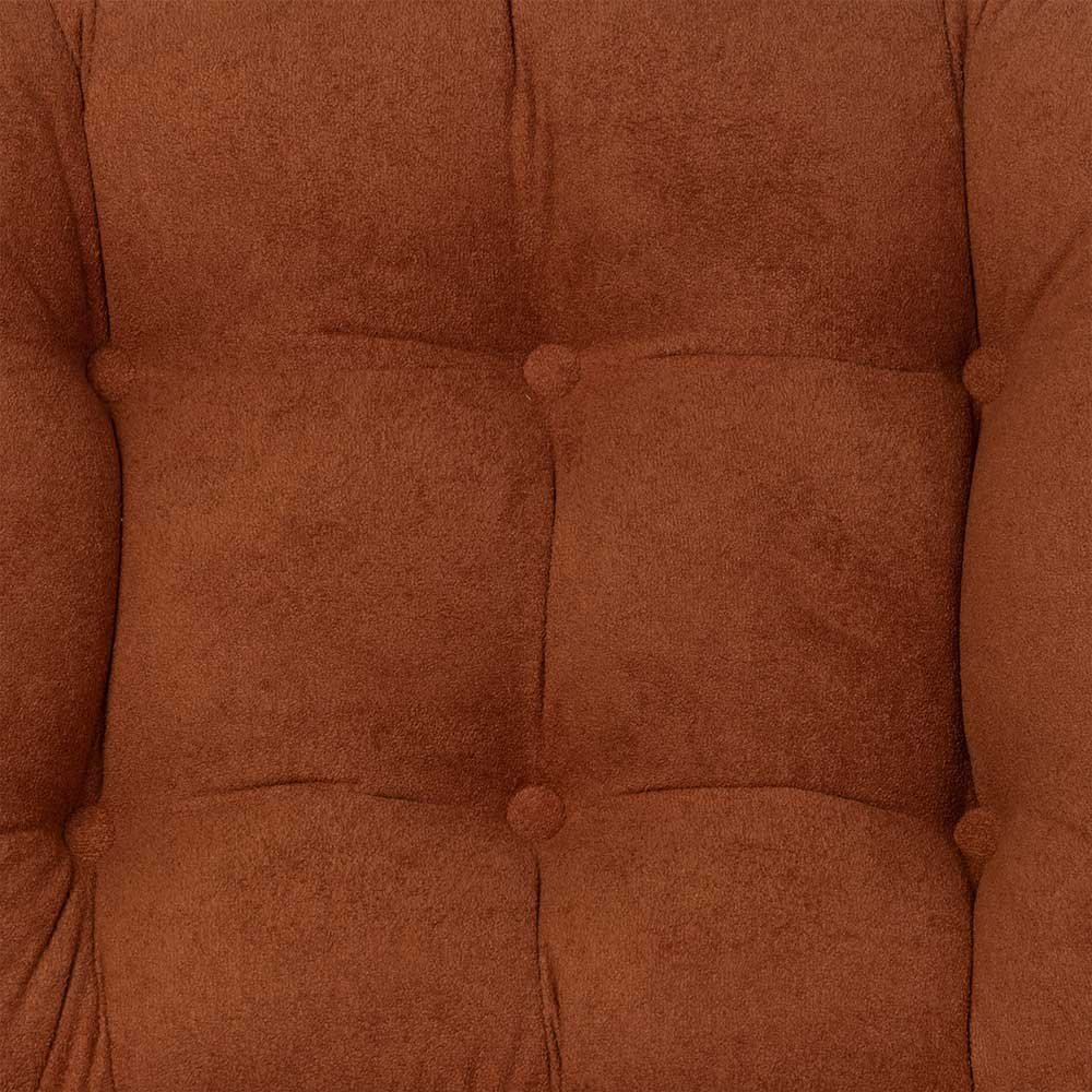 Poltrona Costela com Puff Botonê - Terracota - 6