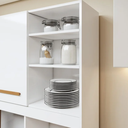 Ver imagem 5 de Kit de Cozinha Atenas 7 Portas Branco - Kaiki Móveis