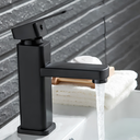 Ver mais imagens de Torneira de Banheiro Gourmet Preto Fosco Água Fria Fc-138