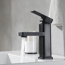 Ver imagem 4 de Torneira de Banheiro Gourmet Preto Fosco Água Fria Fc-138