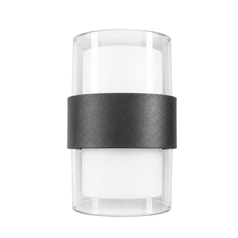 Arandela LED Tractus Redondo Bella 8W 3000k IP44 em Acrílico Luminaria de Parede ST3317