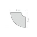 Ver imagem 3 de Kit 60m Linear Roda Teto D20 Perfil de Poliestireno Branco Homestar