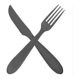 Faqueiro Jogo Talheres Black Inox Premium 24 Peças Sunshine - 3