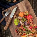 Ver imagem 6 de Kit Jogo para Churrasco Tramontina Dynamic com Lamina em Aço Inox e Cabo de Madeira 24 Peças