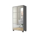 Ver imagem 2 de Sapateira 4 Portas com Espelho para 24 Pares 156cm X 66cm Pequim - Rede Móveis