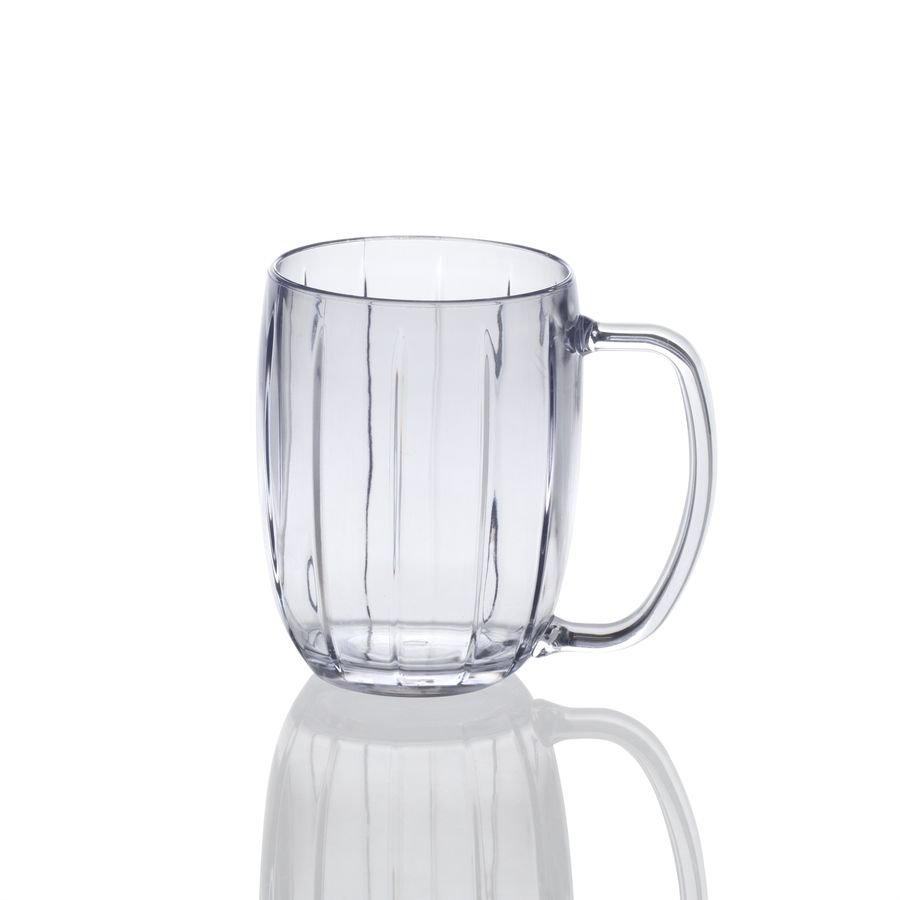 Caneca Acrílica Cristal Liv 750ML Transparente Paramount - 1