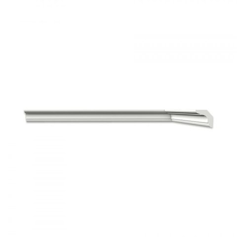 Kit 60m Linear Roda Teto Perfil de Poliestireno C50 Branco Homestar