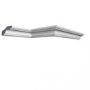 Ver imagem 2 de Kit 60m Linear Roda Teto Perfil de Poliestireno C70 Branco Homestar