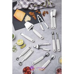 Boleador Tramontina Utilitá Aço Inox Cabo Branco 2,9cm Tramontina - 3