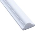 Ver imagem 1 de Kit com 20 Barras Rodameio de Poliestireno 2,6CMX12MM Liso 48m Branco Riplain
