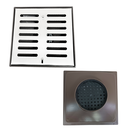 Ver imagem 4 de Ralo 20x20 Inox 304 com Abre Fecha Coletor Marrom Saída de 100mm