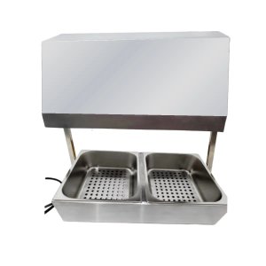 Conservador de Alimentos e Frituras 2 Cubas 500W 10Kg 220V