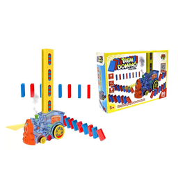 Empilha Dominó C/ Luz Som e Efeito Fumaça 80 Pçs - DMToys - 1