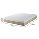 Ver imagem 3 de Colchão para Cama de Casal de Mola Ensacada Firme Enrolado À Vácuo 138CMX188CMX24CM Dreams Roll
