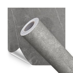 Papel de Parede Adesivo Lavavel Marmore Cimento Grafite - 1