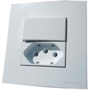 Ver imagem 3 de conjunto para móveis pedras e drywall MarGirius moveis 80x80 1 Interruptor Simples + 1 Tomada 2P+T 2