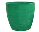 Ver imagem 1 de Vaso Planta 40x40 Oval Moderno Polietileno - VERDE BANDEIRA 011